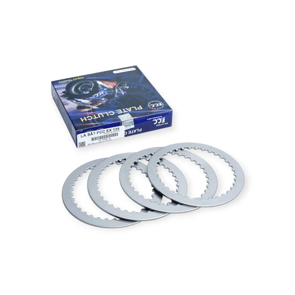 Lá sắt FCC Exciter 135 côn tay 2mm 4 lá mã 5P7-E6324-00 - Ảnh 3