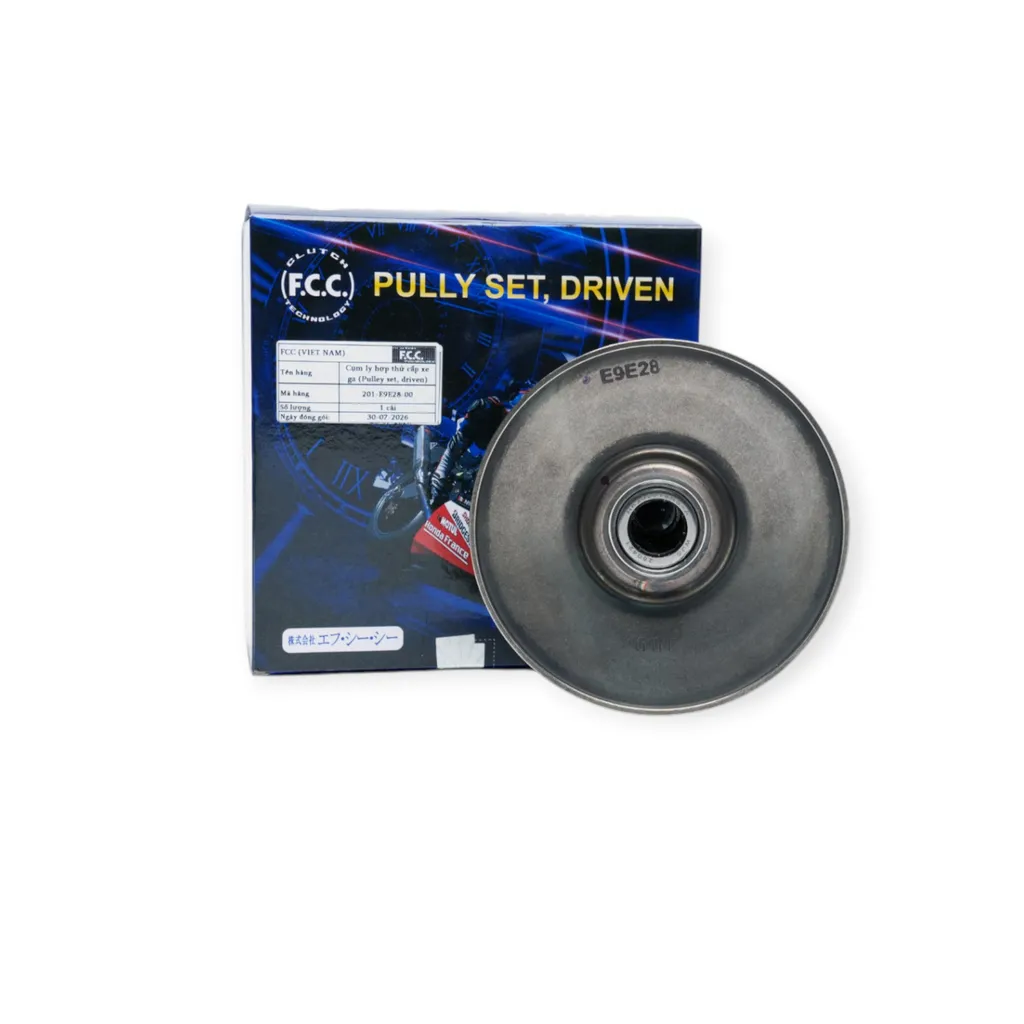 Alternative view of Cụm Puly Sau FCC Honda Vision 2011-2013 Mã 201-E9E28-00 (GGC)
