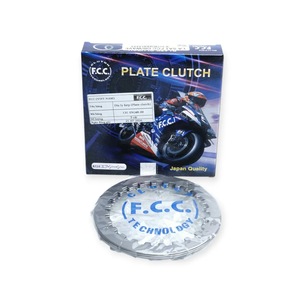Alternative view of Lá sắt FCC Dream 1.6mm cho Honda Dream mã 22311-KN4-6803
